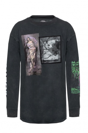 T-shirt with a raw finish, zdjęcie 1 T-shirt with a raw finish od Diesel